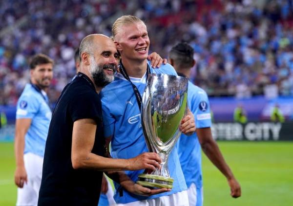 Manchester City v Sevilla – UEFA Super Cup – Georgios Karaiskakis Stadium